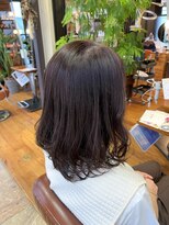 ナゴンスタイル(NAGON STYLE)&nbsp;パープル×ベージュ