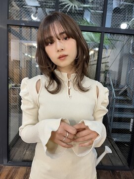 ベイルーム(BAYROOM by HONEY omotesando) 大人可愛い20代30代40代素髪レイヤー×ショコラベージュ