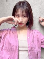 オーブ ヘアー ソレイユ 福岡千早店(AUBE HAIR soleil) 20代・30代_面長解消ボブ