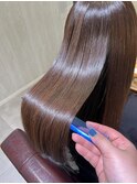白髪ぼかし×シルクトリートメント×髪質改善