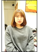 メタ(META) ダブルカラーの後の直ぐに色味チェンジのベージュカラ―♪