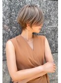 ショートボブ髪型20代30代40代50代前髪あり前髪なし【橋本】