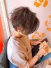 【メンズ人気No1★】メンズカット＋眉カット＋ヘッドスパ30分