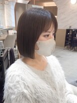 ロンド ブランシュ 錦糸町北口(Lond blanche) 前髪アンブレラカラーこなれミディイメチェンウェーブパーマ