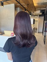 ライリー(riley)&nbsp;ラベンダーグレージュ×くびれヘア【ダブルカラー/岡崎】