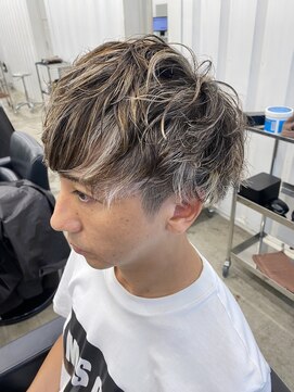 ココ 本八幡(KOKO) □#ショート#メッシュ#ニュアンスパーマ#韓国マッシュ