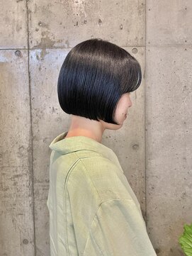 エクレ(eclet) ★小頭 韓国風ミニボブ☆stylist Minami