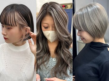エトラ 渋谷店(etora)の写真/可愛いを作る☆ハイトーン・インナーカラー・バレイヤージュ・ハイライトなど…どんなカラーも◎［渋谷］