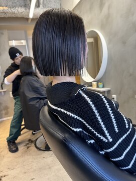 フランチェスカドットボブ(francesca.bob) 切りっぱなしbob