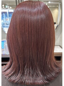 アース 三ツ境店(HAIR&MAKE EARTH) 切りっぱなしミディアムボブ