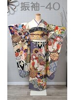 きものサロン すずめ屋&nbsp;レンタル振袖-40(白鶴) 2026年成人式ご予約済