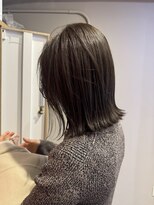 ローレンジウ(LOREN JU)&nbsp;透明感髪質改善ベージュダブルカラーミルクティーグレージュ