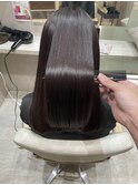 アルカリ酸熱×艶髪ローズブラウン　サンテヴィスタ　片山