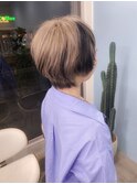 【YKR】ショート×ルーツカラー