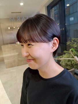 ミズチャーム(Ms.CHARM) 顔まわり/マッシュショート/レイヤーカット/髪質改善/外苑前