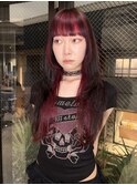 【kanami】ポイントブリーチでミックスカラー♪