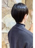 【柏】2ブロック耳だしショートマッシュa