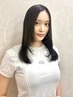 【人気NO3】カット+カラー+髪質改善HAKURYUトリートメント￥15900