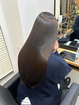 ワク 藤沢店(waku) オリーブ ブラウン 髪質改善