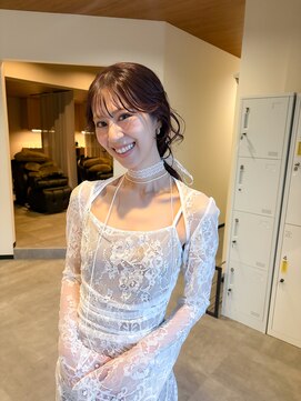 スリーバイザサロン(THREE by the salon) 花嫁ヘアメイク