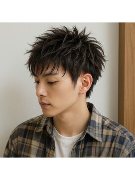 スープレックス ヘアーデザイン(SOUPREX HAIR DESIGN) メンズスパイキーショート 20代 30代 40代 50代 60代 メンズ