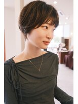 トーン(tone)&nbsp;大人可愛いショートボブ前髪あり
