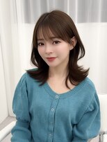 アマトウキョウスマートサロン(AMA TOKYO×Smart Salon) くびれレイヤー/顔まわりカット/レイヤーカット/小顔ヘア