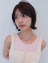 トリコ ショップアンドヘアサロン(tricot shop hair salon)&nbsp;ナチュラルレイヤーボブ/簡単スタイリング／顔まわりレイヤー