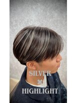 ラルス(Larus)&nbsp;MEN’S HAIR/波巻きツイストスパイラル/リバースセンターパート