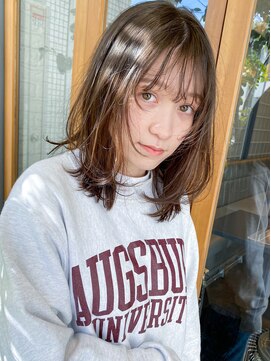 ラパンセヴェール(LA PENSEE VERT) 抜け感ミディアムレイヤー