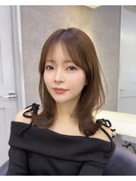 ロンドアヴァントゥス 池袋(Lond aventus)&nbsp;韓国レイヤー/韓国風/ボブ/髪質改善/黒髪/ブリーチなし〔池袋〕