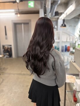 リラクオーレ 三宮 元町(LIRA CUORE) 透明感カラーピンクバイオレット