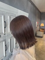 エスケープ トゥ ボナ(ESCAPE to bona.)&nbsp;透け感たっぷりほんのりピンクブラウン