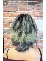 ハヤトトウキョウ(Hayato Tokyo)&nbsp;シャギーハイライトスタイル