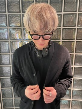 メンズペレ 渋谷(MEN'S PELE) MEN’S HAIR/サーフカール/刈り上げセンターパート/渋谷