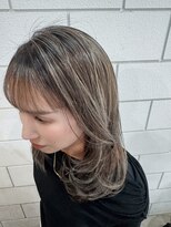 アルゴ 茅ヶ崎(ARUGO)&nbsp;イメチェンヘアスタイル/ミルクティーブロンド