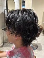 サロン ド ソーホー 蕨(Salon de SOHO)&nbsp;大きめカール◎メンズパーマ【中川 史菜】
