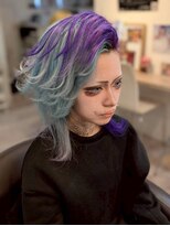 ラルム 仙台(LARME) 流しベースの盛り髪