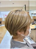 【40代髪型・50代髪型】大人女性にオススメ!くびれショートボブ