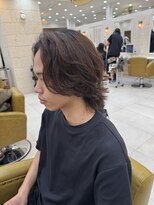 ティンク 天神(Tink) メンズ毛流れパーマ
