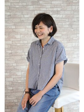 ヘア カフェ クマ(Hair×Cafe KUMA) 重軽ボブ