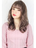 ヘアサロンガリカアオヤマ(hair salon Gallica aoyama)&nbsp;☆ プラチナグレージュ ☆ セミロング × 毛束感 ☆