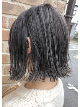 ヘアメイクエイト 丸山店(hair make No.8) 【担当＊岩切祐樹】ハイライト×ダークグレー