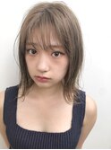 【Un ami】《増永剛大》　　王道かわいい、切りっぱなしミディ