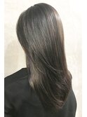 大人可愛い☆20代30代40代★極上艶髪ストレート×透明感カラー