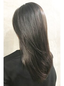 ウェイク ヘアー メイク(wake hair make) 大人可愛い☆20代30代40代★極上艶髪ストレート×透明感カラー