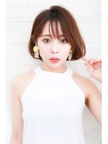 オーシャン(Ocean)&nbsp;[OCEAN Hair&Life]厚めバング☆スリークボブ☆内巻き王道ボブ☆