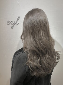 エイル 西梅田(eyl) ゆる巻大人ロング × ミルクベージュ☆