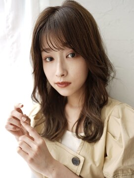 エル 横浜(eL) 【eL 横浜】大人フェミニン　顔周りレイヤー　小顔　(大島)