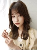 【eL 横浜】大人フェミニン 顔周りレイヤー 小顔 (大島)